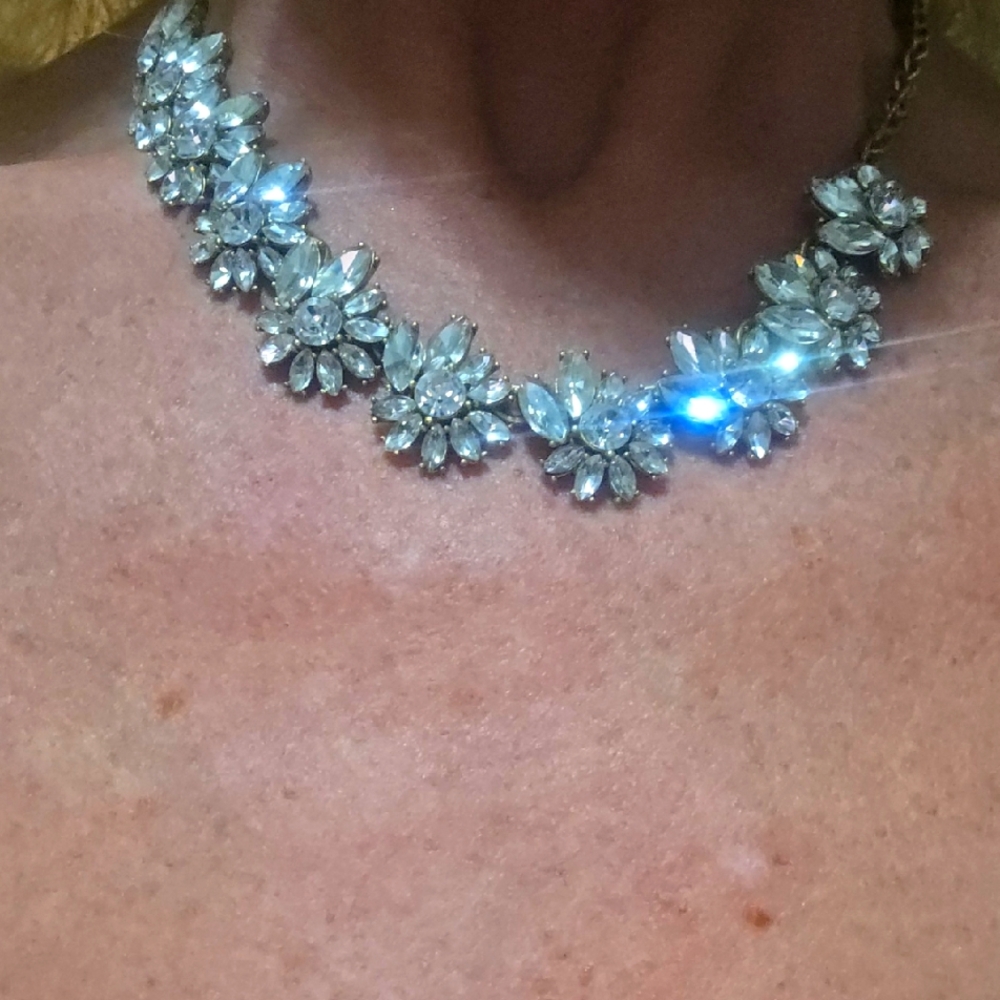 Clear Gemstone Necklace